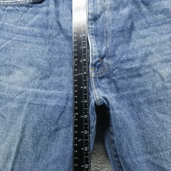 VTG Levis 517 Jeans Mens 36x30 Blue Bootcut Orange Tab 80s Made in USA Denim